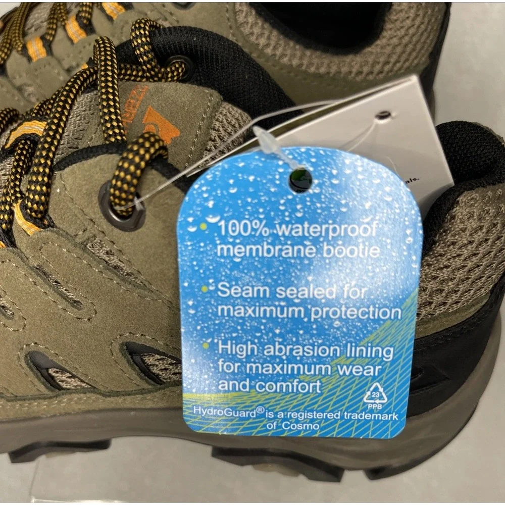 Ozark Trail Taupe‎ Waterproof Lightweight Hiking Shoes Men's Size 7 NEW IN BOX